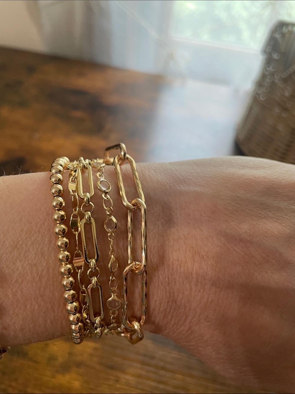 Victoria Emerson Multi-Strand Gold Bracelet - Picture 2 of 2